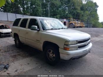  Salvage Chevrolet Tahoe