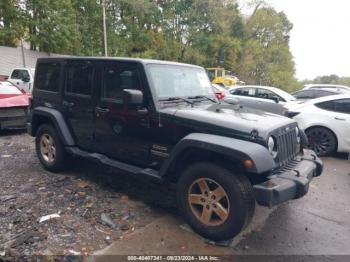  Salvage Jeep Wrangler