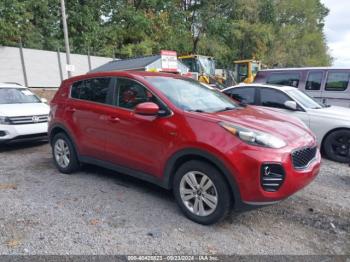  Salvage Kia Sportage