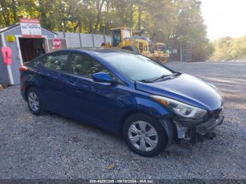  Salvage Hyundai ELANTRA