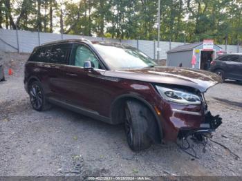  Salvage Lincoln Aviator