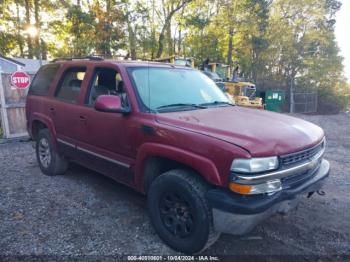  Salvage Chevrolet Tahoe