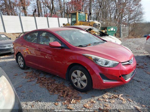  Salvage Hyundai ELANTRA