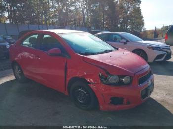  Salvage Chevrolet Sonic