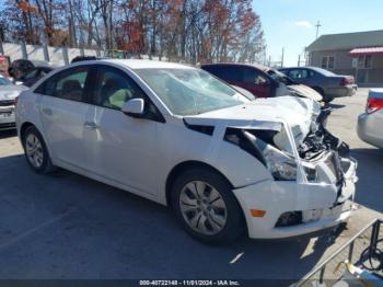  Salvage Chevrolet Cruze