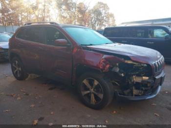  Salvage Jeep Cherokee