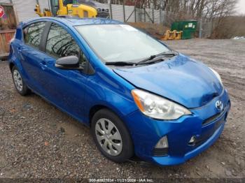  Salvage Toyota Prius c