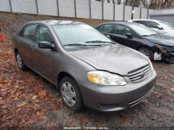  Salvage Toyota Corolla