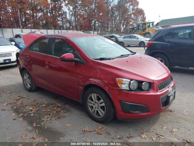  Salvage Chevrolet Sonic