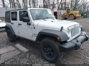  Salvage Jeep Wrangler