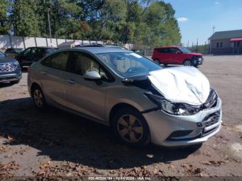  Salvage Chevrolet Cruze