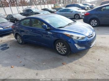  Salvage Hyundai ELANTRA