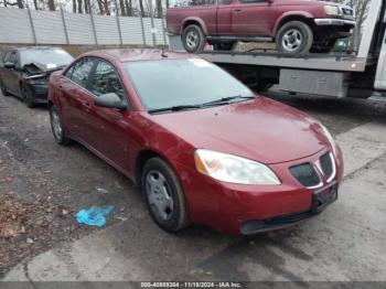  Salvage Pontiac G6