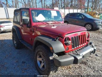  Salvage Jeep Wrangler