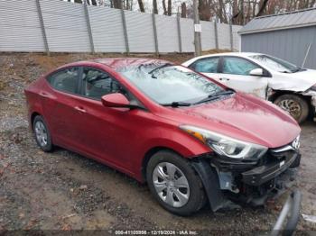  Salvage Hyundai ELANTRA