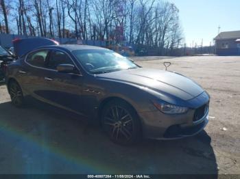  Salvage Maserati Ghibli