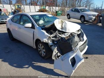  Salvage Toyota Corolla