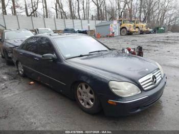  Salvage Mercedes-Benz S-Class