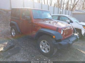  Salvage Jeep Wrangler