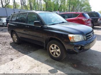  Salvage Toyota Highlander