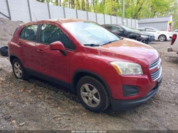  Salvage Chevrolet Trax