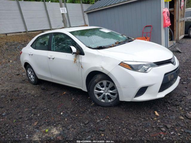  Salvage Toyota Corolla