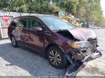  Salvage Honda Odyssey