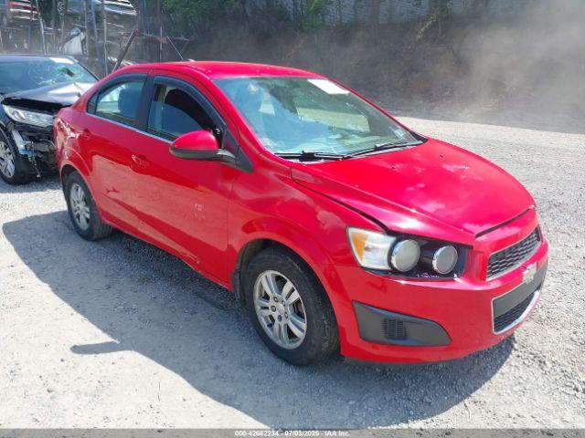  Salvage Chevrolet Sonic