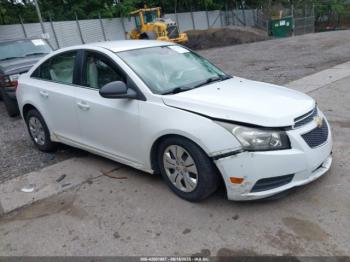  Salvage Chevrolet Cruze