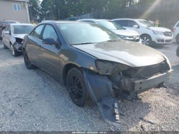  Salvage Pontiac G6