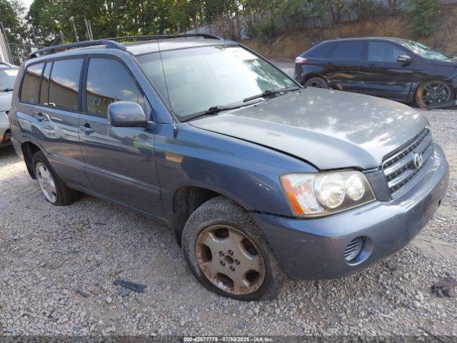  Salvage Toyota Highlander