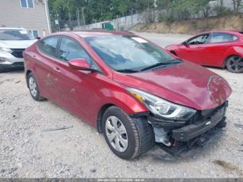  Salvage Hyundai ELANTRA