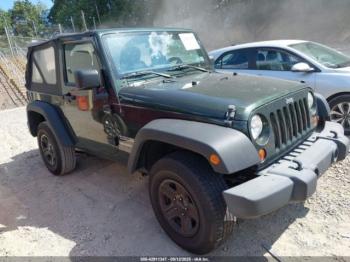  Salvage Jeep Wrangler