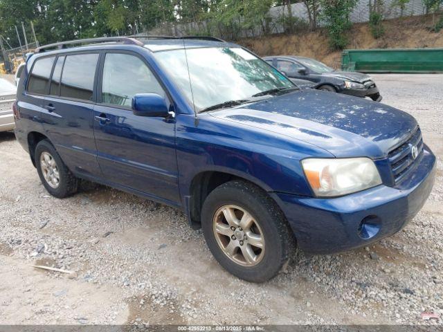  Salvage Toyota Highlander