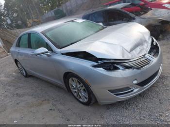  Salvage Lincoln MKZ Hybrid