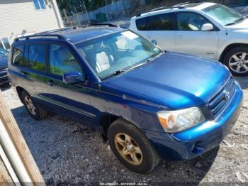  Salvage Toyota Highlander