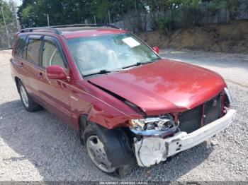  Salvage Toyota Highlander