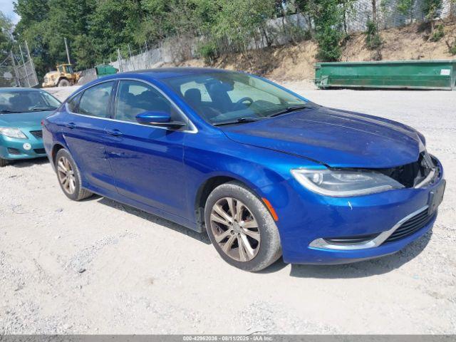  Salvage Chrysler 200