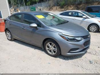  Salvage Chevrolet Cruze