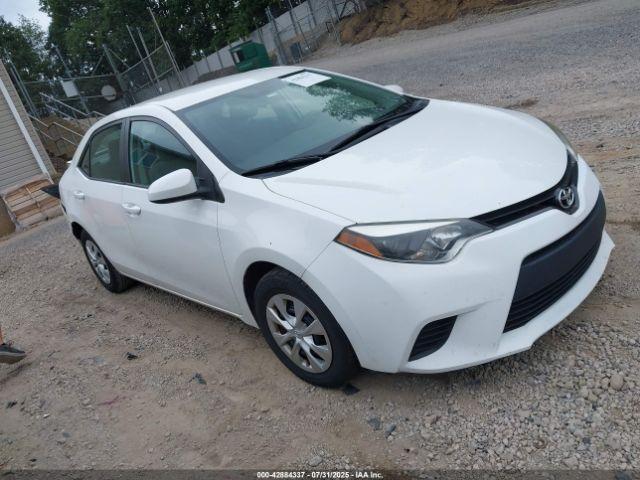  Salvage Toyota Corolla