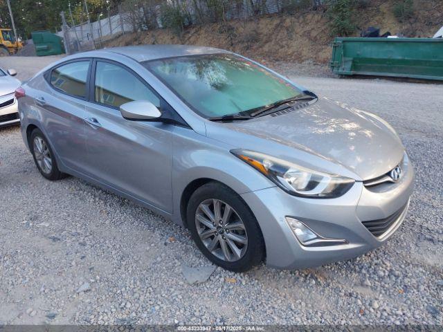  Salvage Hyundai ELANTRA