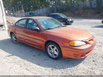  Salvage Pontiac Grand Am