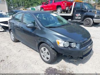  Salvage Chevrolet Sonic