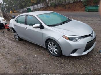  Salvage Toyota Corolla
