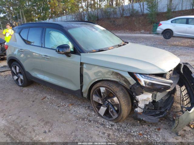  Salvage Volvo Xc40 Recharge Pure Electr