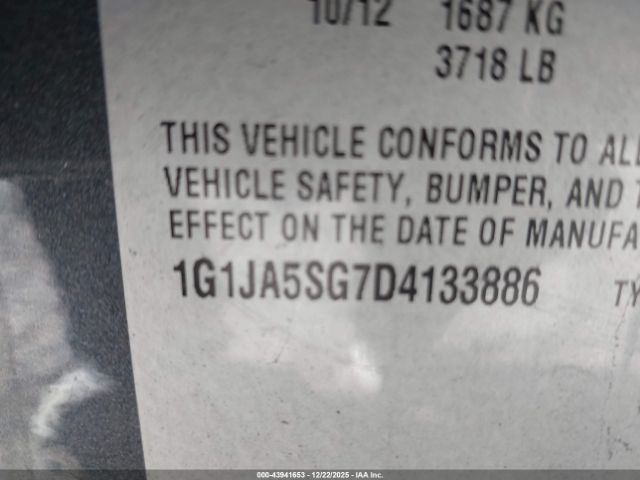 Chevrolet Sonic Ls Auto Image 9