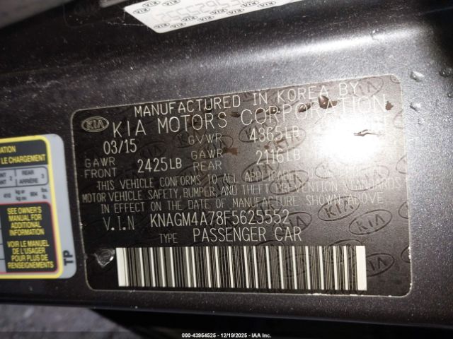 Kia Optima Lx Image 6