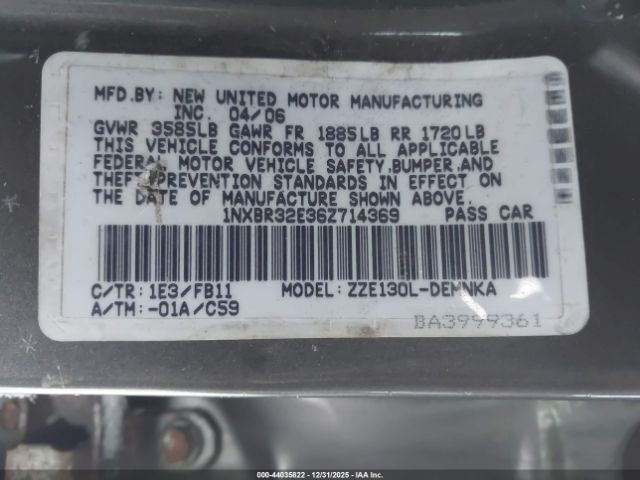 Toyota Corolla Le Image 13