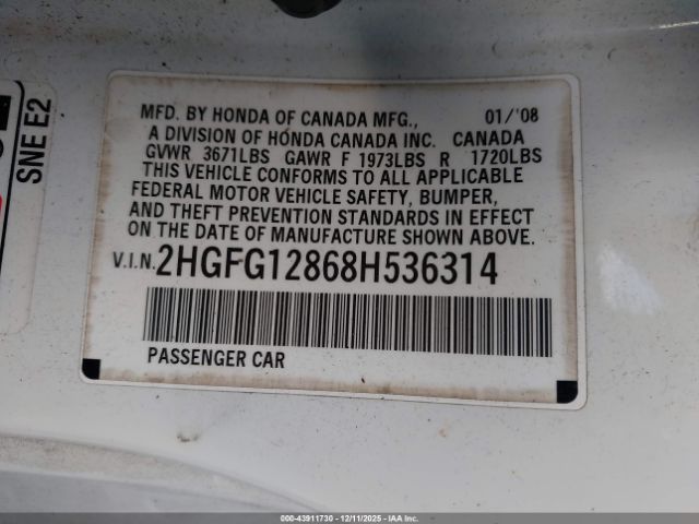 Honda Civic Ex Image 8