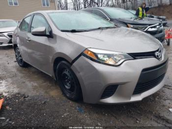 Salvage Toyota Corolla